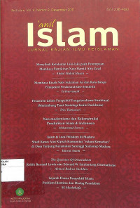 Image of `ANIL ISLAM: Jurnal Kajian Ilmu Keislaman Vol. 4 No. 2, Desember 2011