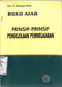 Image of Buku Ajar Prinsip-prinsip Pengelolaan Pembelajaran