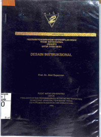 Image of DESAIN INTRUKSIONAL