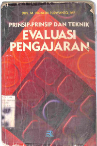 Image of PRINSIP-PRINSIP DAN TEKNIK EVALUASI PENGAJARAN