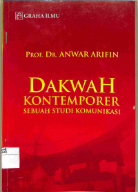 Image of DAKWAH KONTEMPORER SEBUAH STUDI KOMUNIKASI