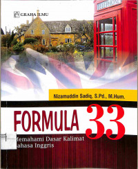 Image of FORMULA 33 : Memahami Dasar Kalimat Bahasa Inggris