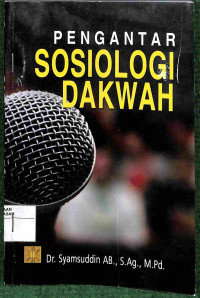 Image of PENGANTAR SOSIOLOGI DAKWAH