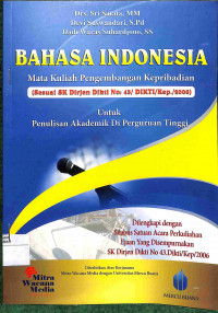 Image of BAHASA INDONESIA MATA KULIAH PENGEMBANGAN KEPRIBADIAN