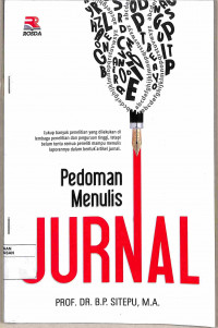 Image of PEDOMAN MENULIS JURNAL