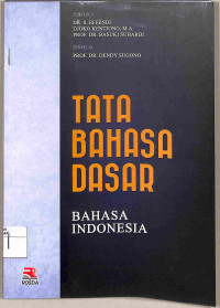 Image of TATA BAHASA DASAR BAHASA INDONESIA