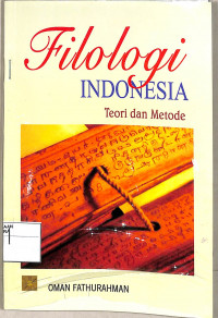 Image of FILOLOGI INDONESIA : Teori dan Metode