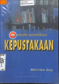 Image of METODE PENELITIAN KEPUSTAKAAN