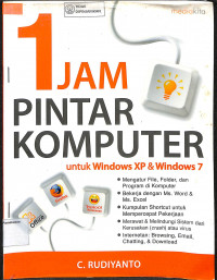 Image of 1 JAM PINTAR KOMPUTER: Untuk Windows XP & Windows 7