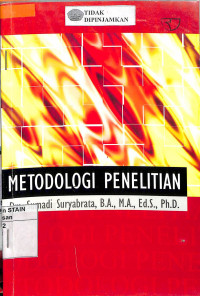 Image of METODOLOGI PENELITIAN