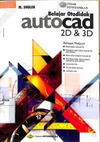 Image of BELAJAR OTODIDAK AUTOCAD 2D & 3D
