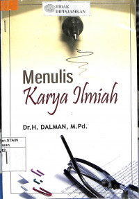 Image of MENULIS KARYA ILMIAH