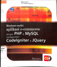 Image of Membuat Sendiri Aplikasi e-Commerce dengan PHP & MY SQL Menggunakan Codelgniter & Jquery