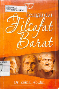 Image of PENGANTAR FILSAFAT BARAT