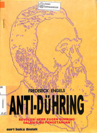 Image of ANTI DUHRING : Revolusi Herr Eugen Duhring dalam Ilmu Pengetahuan