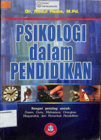 Image of PSIKOLOGI DALAM PENDIDIKAN