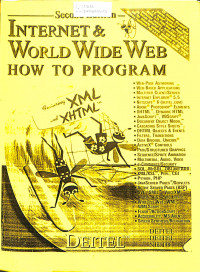 Image of INTERNET & WORLD WIDE WEB HOW TO PROGRAM