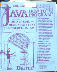 Image of JAVA HOW TO PROGRAM: Introducing with the UML and Design Patterns JDBC, Servlets, JSP