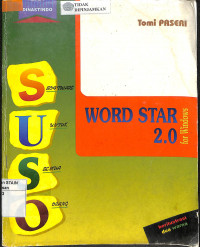Image of SOFTWARE UNTUK SEMUA ORANG : Word Star 2.0 for Windows