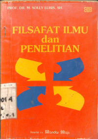 Image of FILSAFAT ILMU DAN PENELITIAN