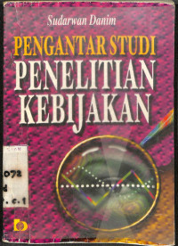 Image of PENGANTAR STUDI PENELITIAN KEBIJAKAN