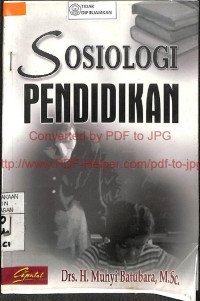 Image of SOSIOLOGI PENDIDIKAN