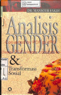 Image of ANALISIS GENDER DAN TRANSFORMASI SOSIAL