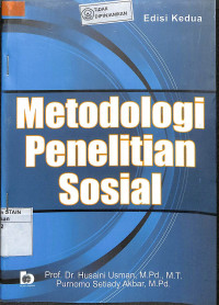 Image of METODOLOGI PENELITIAN SOSIAL
