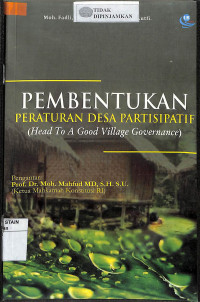 Image of PEMBENTUKAN PERATURAN DESA PARTISIPATIF = HEAD TO A GOOD VILLAGE GOVERNANCE