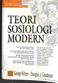 Image of TEORI SOSIOLOGI MODERN
