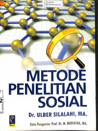 Image of METODE PENELITIAN SOSIAL