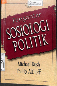 Image of PENGANTAR SOSIOLOGI POLITIK