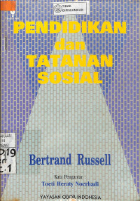 Image of PENDIDIKAN DAN TATANAN SOSIAL
