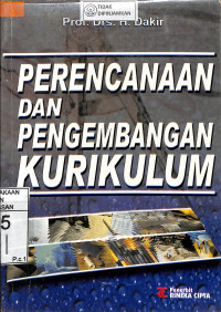 Image of PERENCANAAN DAN PENGEMBANGAN KURIKULUM