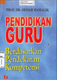 Image of PENDIDIKAN GURU : Berdasarkan Pendekatan Kompetensi