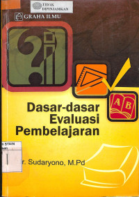 Image of DASAR-DASAR EVALUASI PEMBELAJARAN