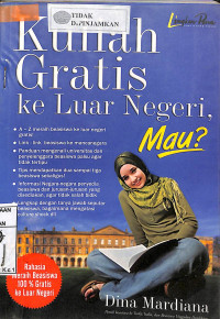 Image of KULIAH GRATIS KE LUAR NEGERI, MAU?