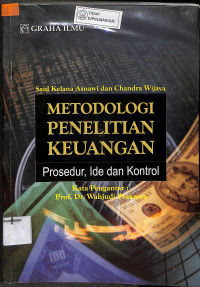 Image of METODOLOGI PENELITIAN KEUANGAN : Prosedur, Ide dan Kontrol