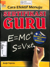 Image of CARA EFEKTIF MENUJU SERTIFIKASI GURU