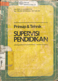 Image of KONSEP DASAR & TEHNIK SUPERVISI PENDIDIKAN: DALAM RANGKA PENGEMBANGAN SUMBER DAYA MANUSIA