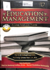 Image of EDUCATION MANAGEMENT (ANALISIS TEORI & PRAKTIK)