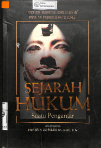 Image of SEJARAH HUKUM Suatu Pengantar