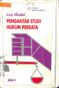 Image of PENGANTAR STUDI HUKUM PERDATA JILID I