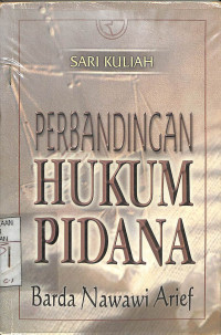 Image of PERBANDINGAN HUKUM PIDANA : Sari Kuliah