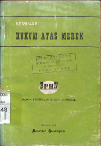 Image of SEMINAR HUKUM ATAS MEREK
