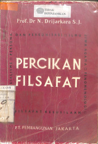 Image of PERCIKAN FILSAFAT