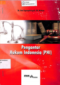 Image of PENGANTAR HUKUM INDONESIA (PHI)