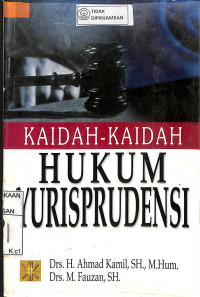 Image of KAIDAH-KAIDAH HUKUM YURISPRUDENSI