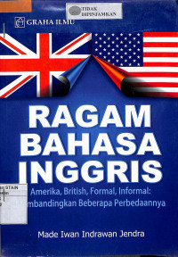 Image of RAGAM BAHASA INGGRIS: Amerika, British, Formal, Informal