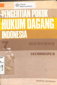 Image of PENGERTIAN POKOK HUKM DAGANG INDONESIA